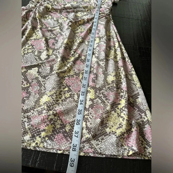Nine West Snake Print Dress SZ M - Picture 4 of 5